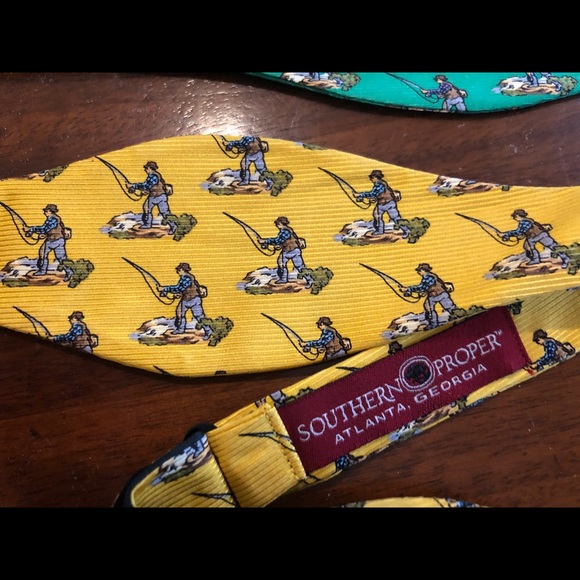 NWOT - SILK SOUTHERN PROPER BOW TIES - Picture 3 of 7